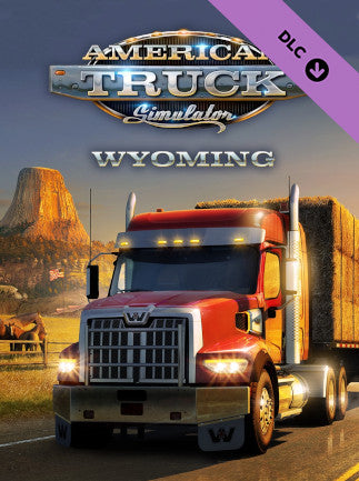 American Truck Simulator - Wyoming (PC) - Klucz Steam