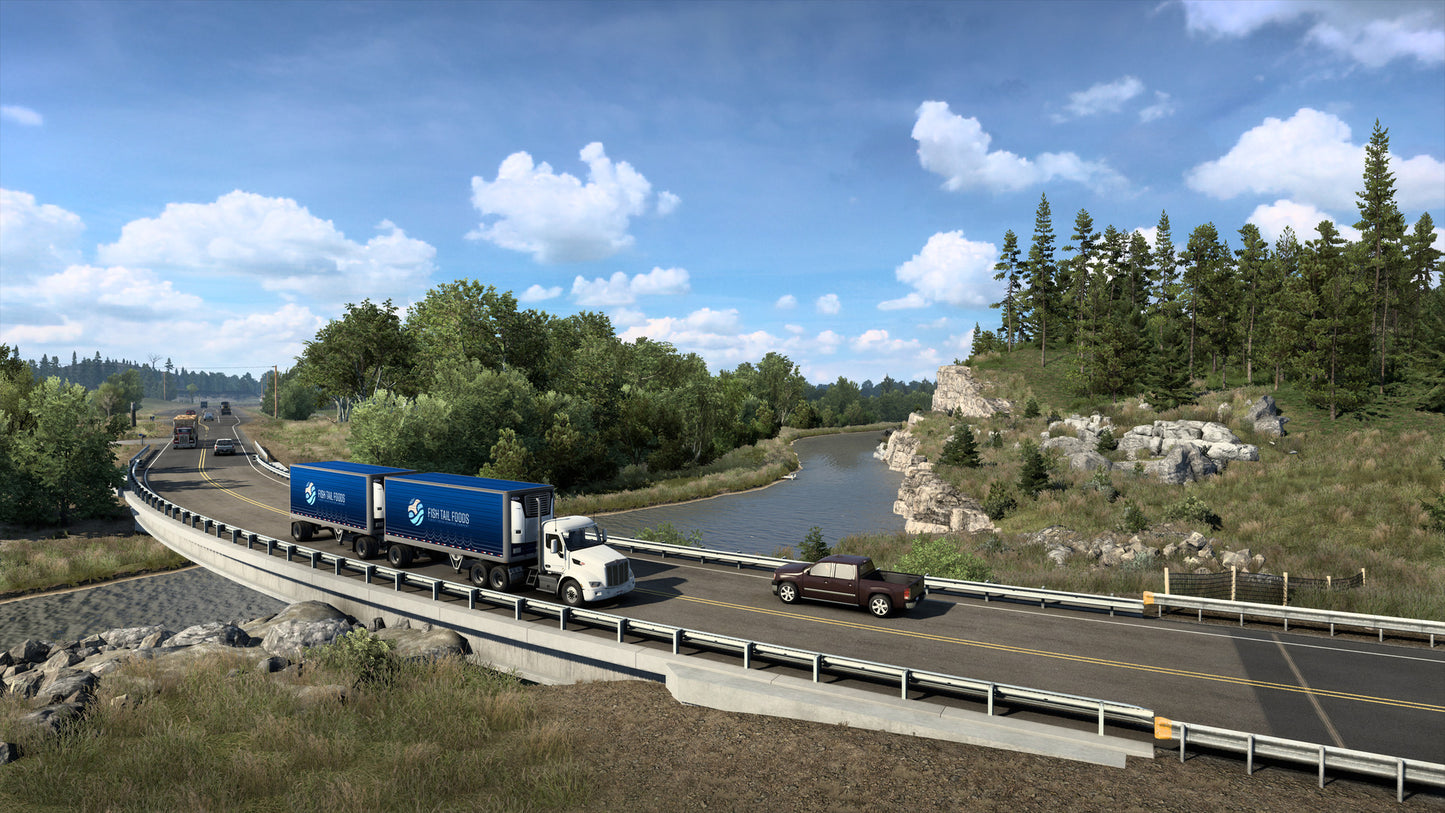 American Truck Simulator - Montana (PC) - Klucz Steam