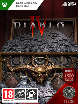 Diablo IV 11500 Platinum (Xbox One, Series X/S) – klucz Xbox Live