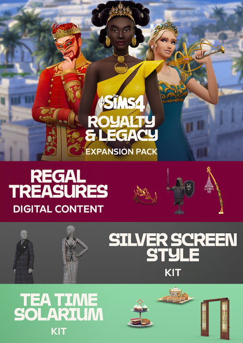The Sims 4 Royalty & Legacy Grand Bundle (Xbox Series X/S) - Xbox Live Klíč