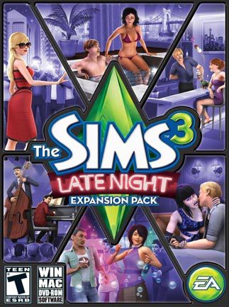 Klucz Origin do gry The Sims 3 Late Night