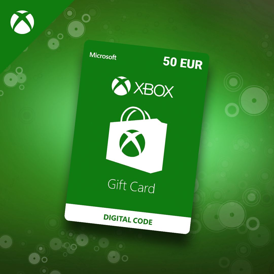 Karta podarunkowa Xbox Live 50 EUR