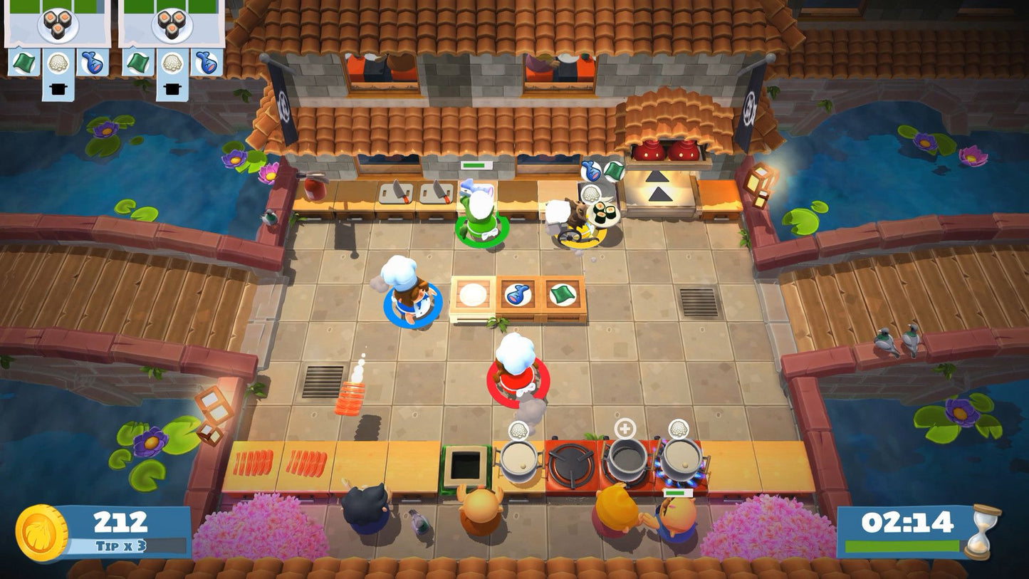 OVERCOOKED! 1 & 2 BUNDLE Steam Klíč