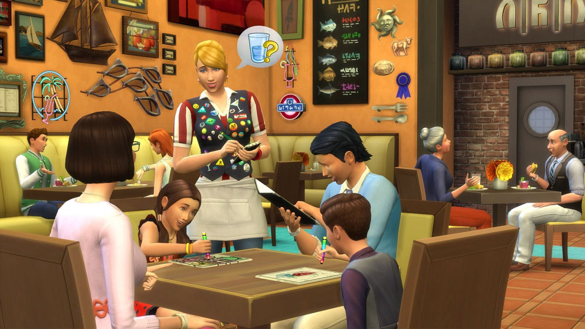 The Sims 4: Dine Out Origin Klíč – herní záběr (1)