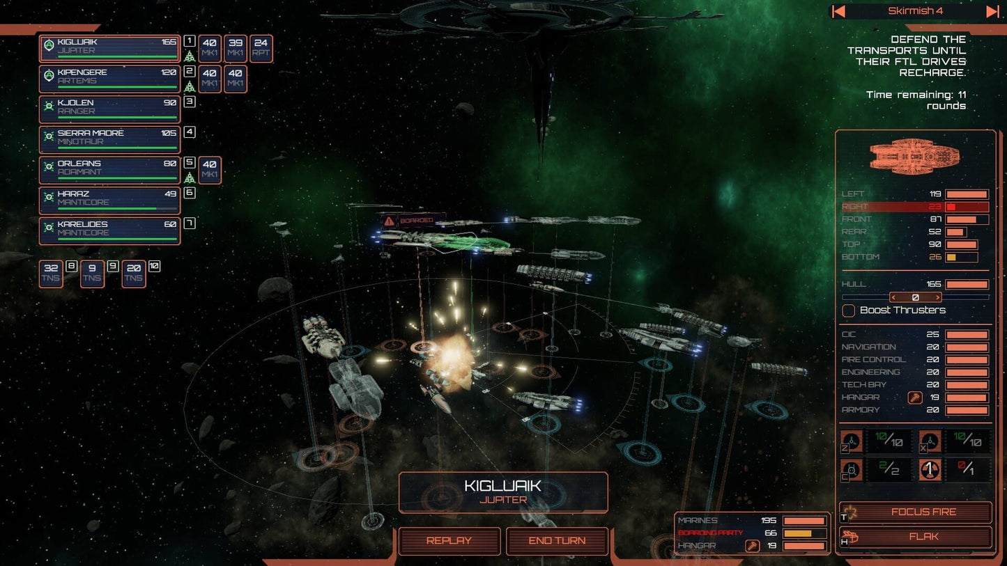 IGDB screenshot: Battlestar Galactica Deadlock: Sin and Sacrifice (4)