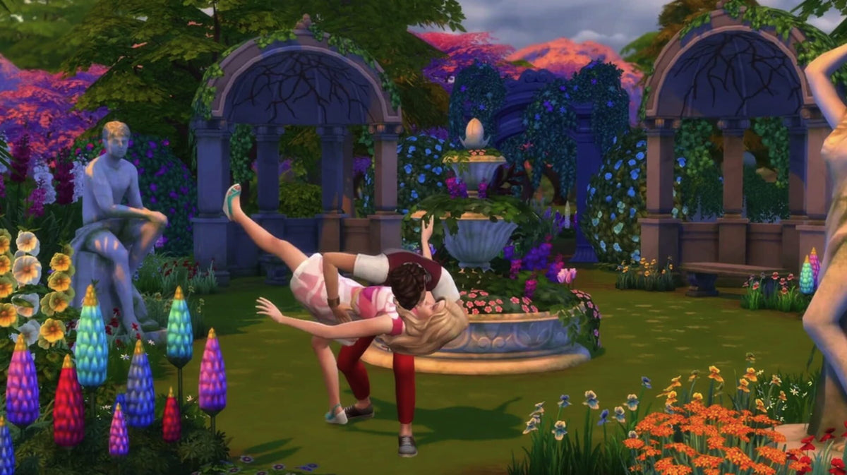 The Sims 4: Romantic Garden Stuff Klíč Origin – herní záběr (3)