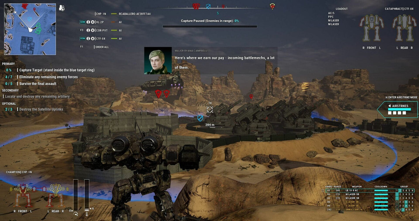 IGDB screenshot: MechWarrior 5: Mercenaries - Heroes of the Inner Sphere (7)