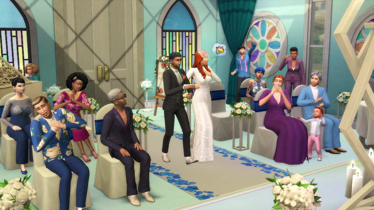 IGDB screenshot: The Sims 4: My Wedding Stories (2)