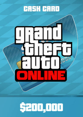 Grand Theft Auto Online: Tiger Shark Cash Card 200 000 klucz Rockstar PC