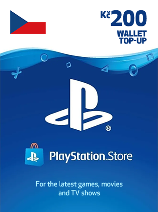 Karta podarunkowa PlayStation Network 200 CZK - klucz PSN