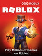 Karta podarunkowa Roblox (PC) 10000 Robux - klucz Roblox
