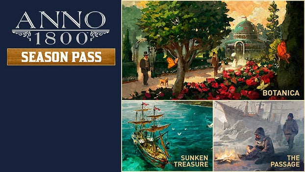 Anno 1800 Sezon 1 Karnet (PC) – Klucz Ubisoft Connect