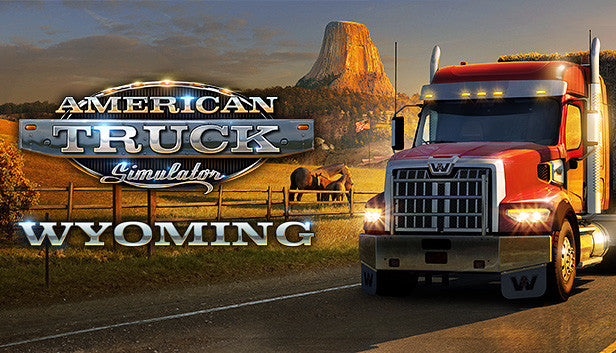 American Truck Simulator - Wyoming (PC) - Klucz Steam