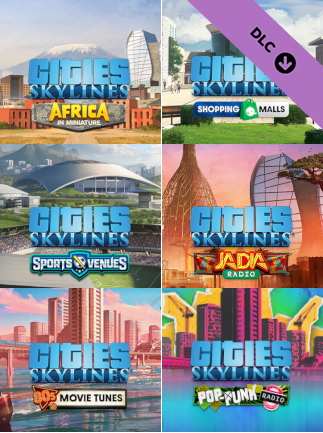 Cities: Skylines - World Tour Bundle 2 (PC) - Klucz Steam