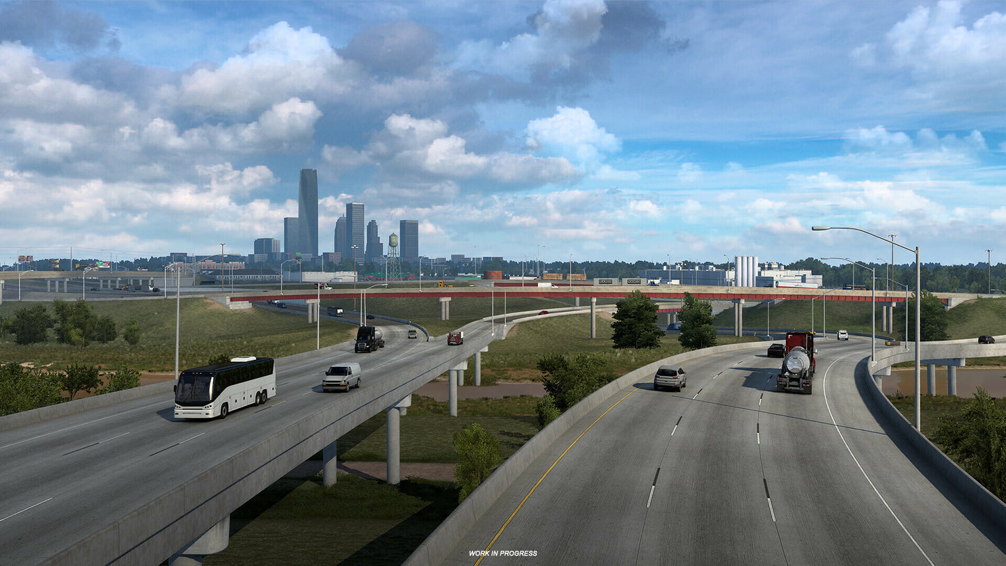 American Truck Simulator - Oklahoma (PC) - Klucz Steam