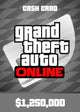 Grand Theft Auto Online: Karta gotówkowa Great White Shark 1 250 000 PC Klucz Rockstar