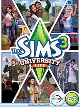 Klucz Origin do gry The Sims 3 Życie studenckie