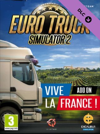 Euro Truck Simulator 2 – Niech żyje Francja! Klucz Steam