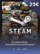 Karta podarunkowa Steam 25 EUR – klucz Steam