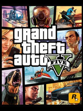 Grand Theft Auto V + karta gotówkowa Megalodon Shark z kluczem Rockstar