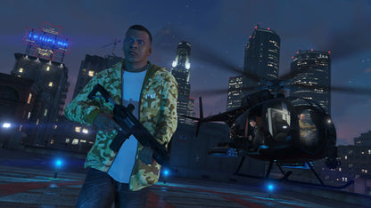 Grand Theft Auto V + karta gotówkowa Megalodon Shark z kluczem Rockstar
