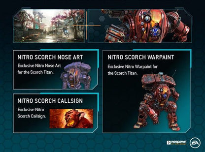Titanfall 2 - Klucz Origin do pakietu Nitro Scorch