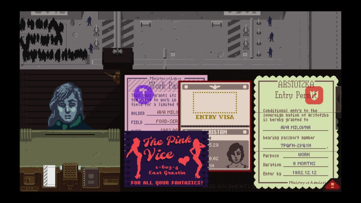 Papers, Please GOG.COM Klíč – herní záběr (2)