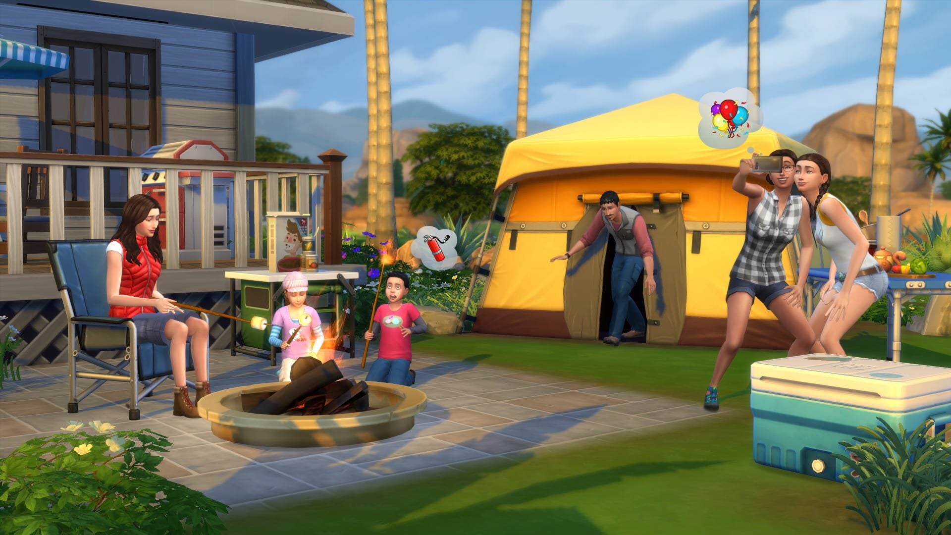 IGDB screenshot: The Sims 4: Outdoor Retreat (1)