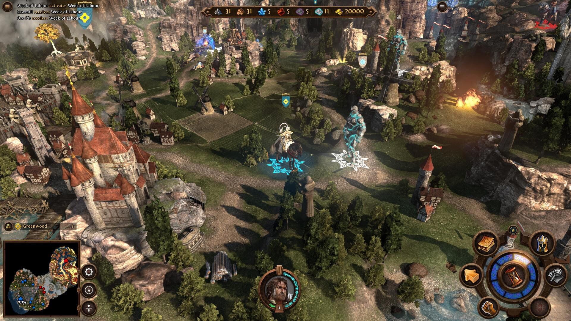 IGDB screenshot: Might & Magic Heroes VII (1)