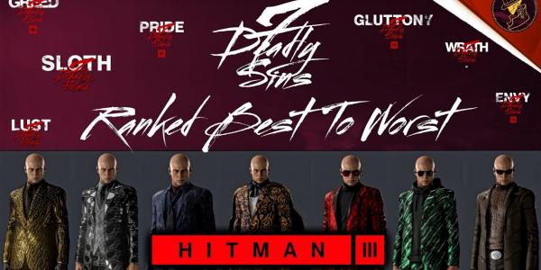 HITMAN 3 Seven Deadly Sins Collection (PC) - Steam Klíč
