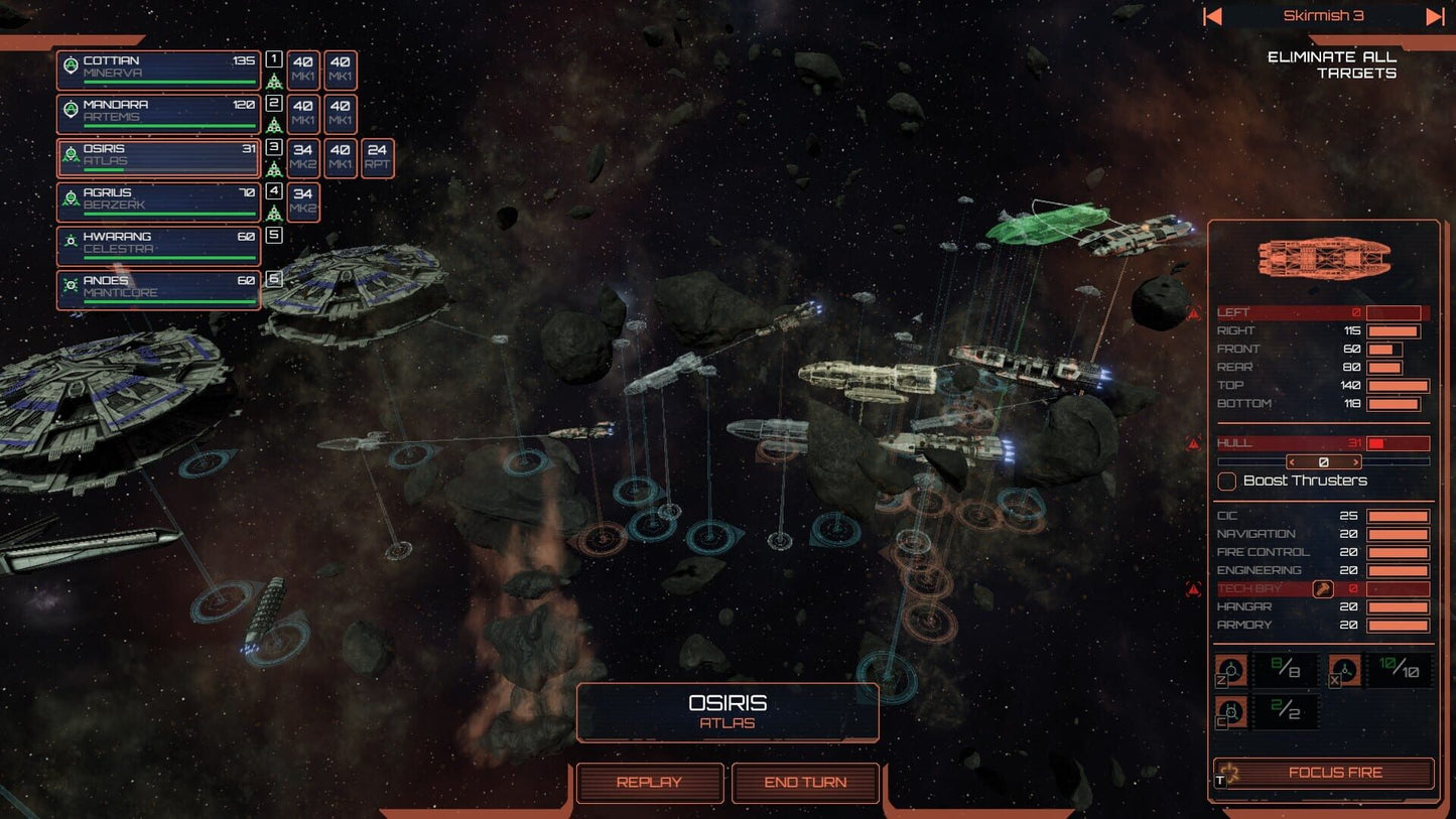 IGDB screenshot: Battlestar Galactica Deadlock: Sin and Sacrifice (3)