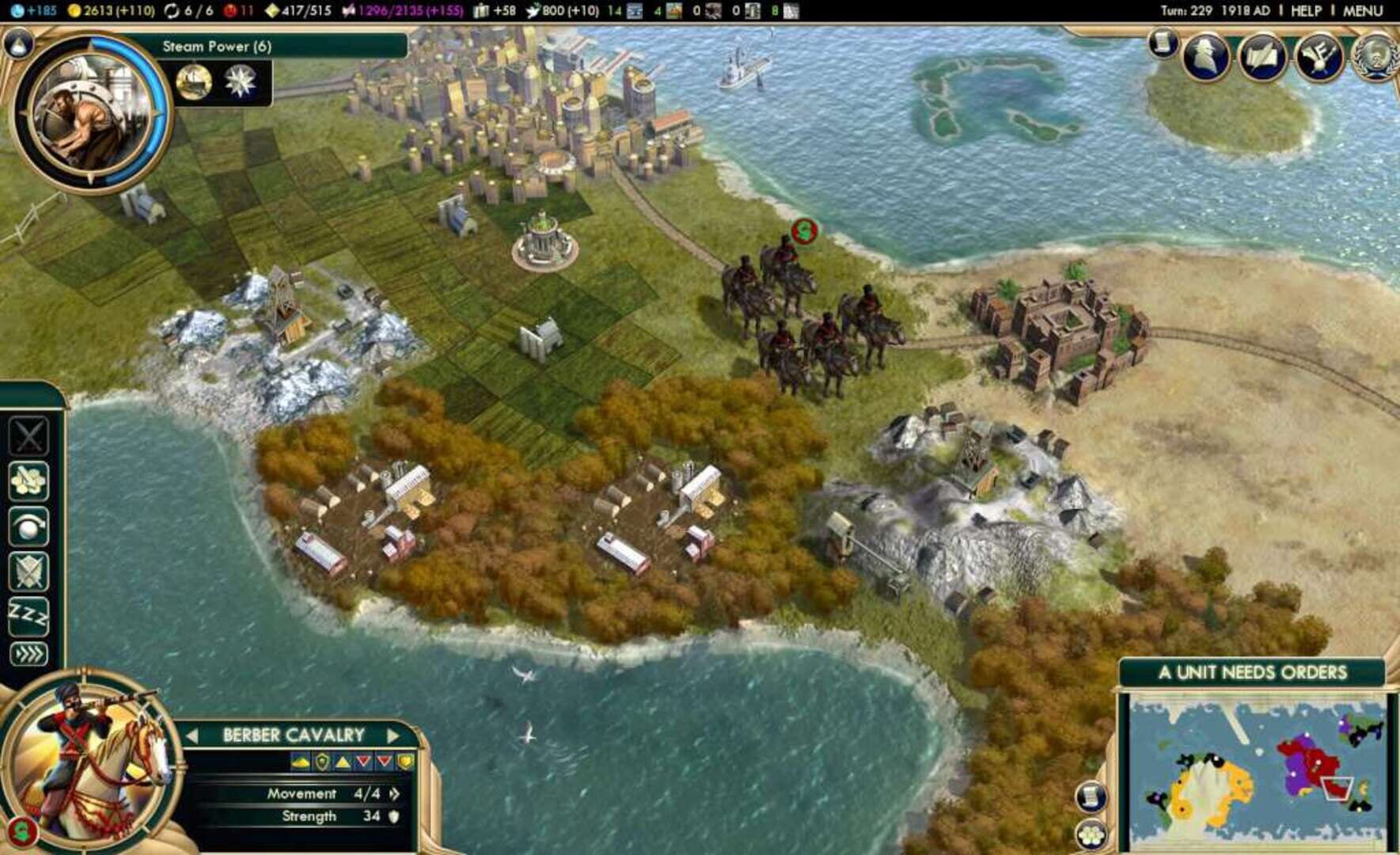 IGDB screenshot: Sid Meier's Civilization V: The Complete Edition (1)