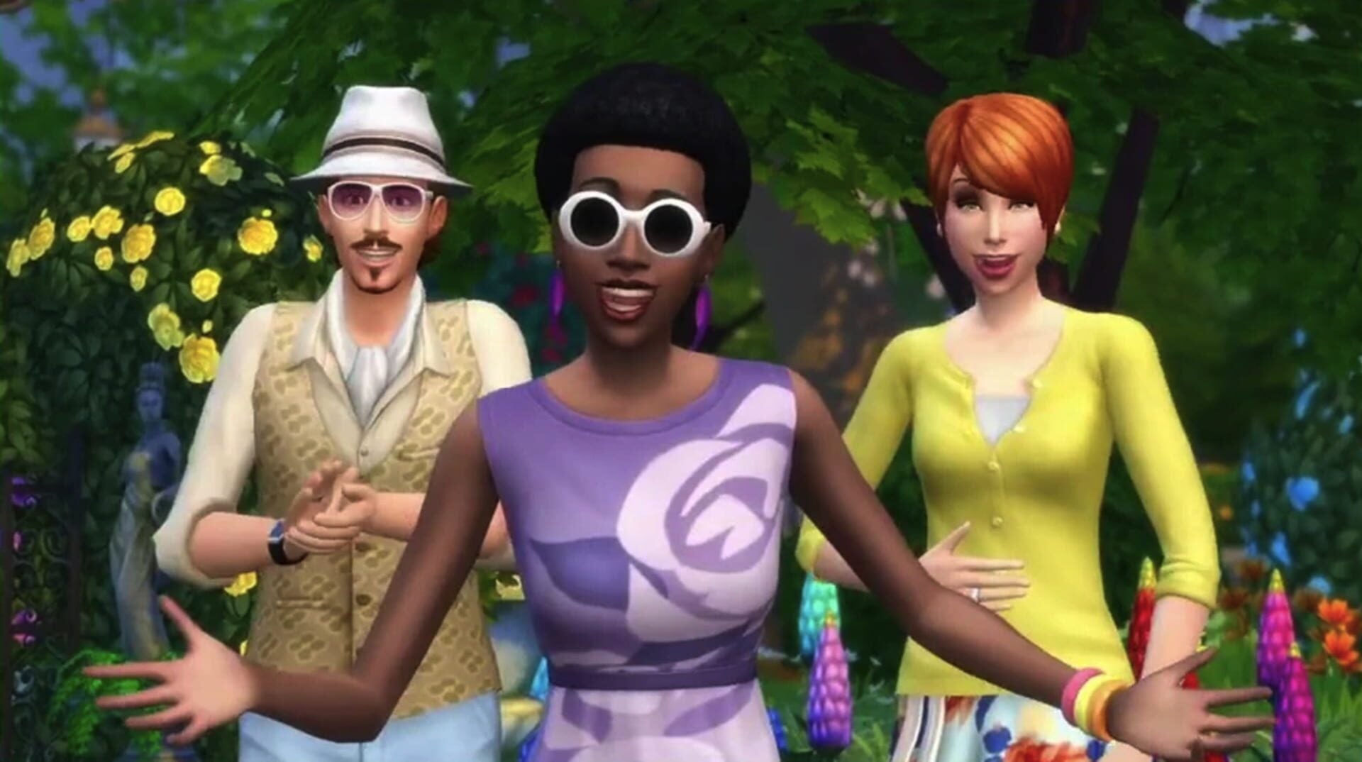 IGDB screenshot: The Sims 4: Romantic Garden Stuff (1)