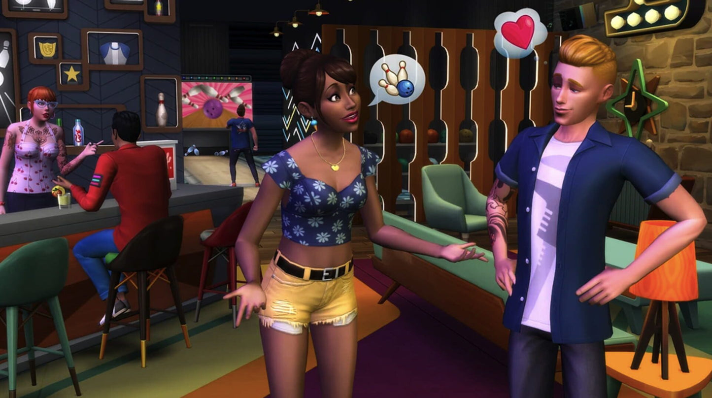 IGDB screenshot: The Sims 4: Bowling Night Stuff (1)
