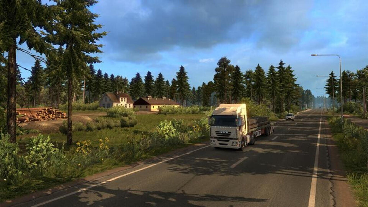 IGDB screenshot: Euro Truck Simulator 2: Beyond the Baltic Sea (1)
