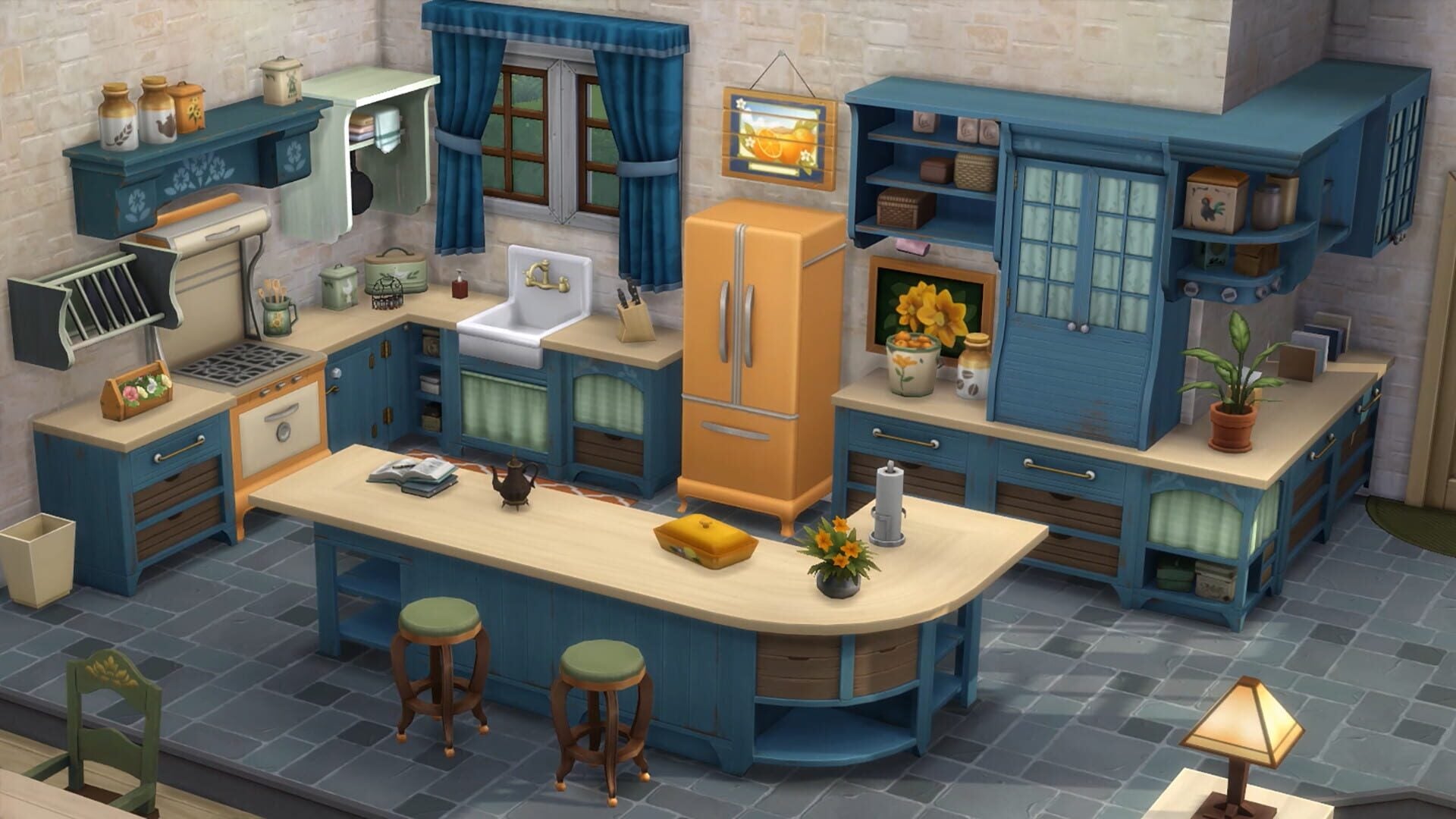 IGDB screenshot: The Sims 4: Country Kitchen Kit (2)