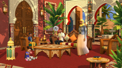 IGDB screenshot: The Sims 4: Courtyard Oasis Kit (1)