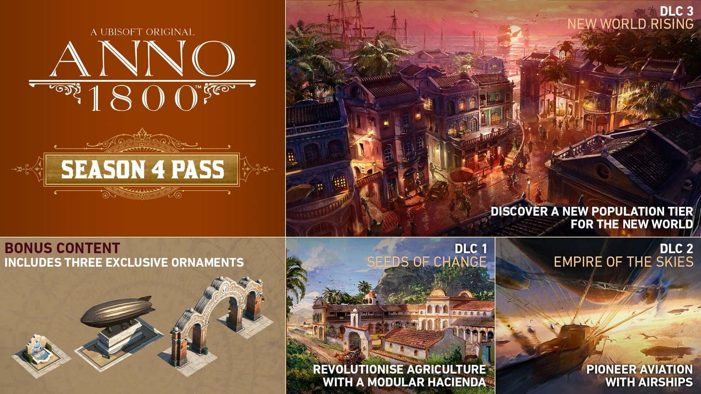 Anno 1800 Season 4 Pass (PC) - Ubisoft Connect Klíč – herní záběr (1)