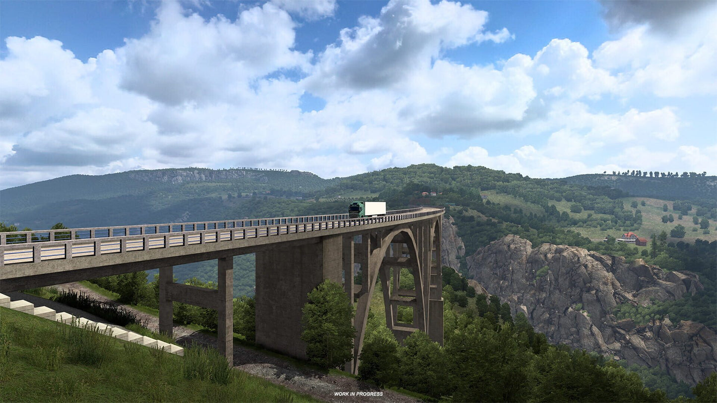 IGDB screenshot: Euro Truck Simulator 2: West Balkans (1)