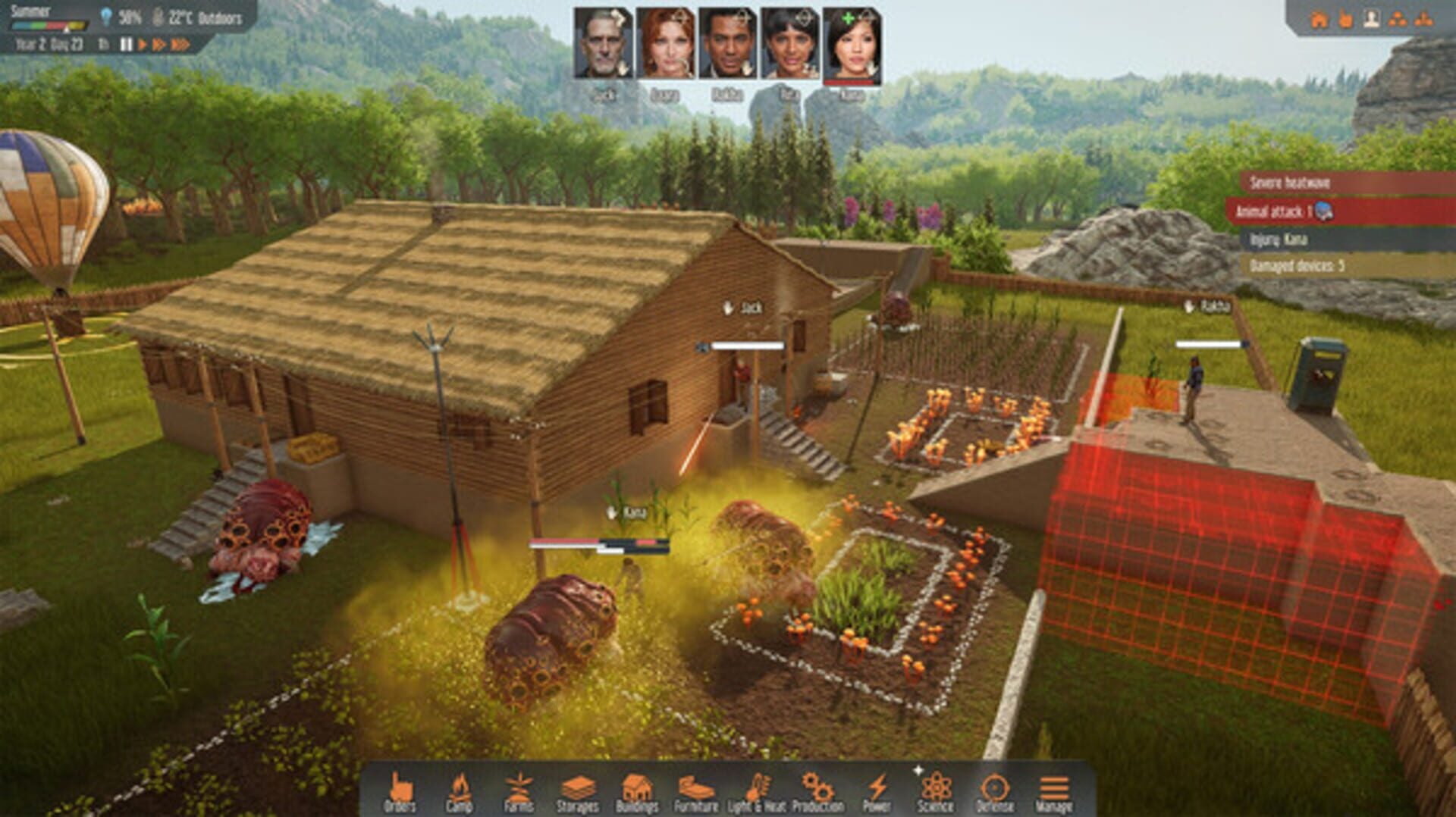 IGDB screenshot: Stranded: Alien Dawn (1)