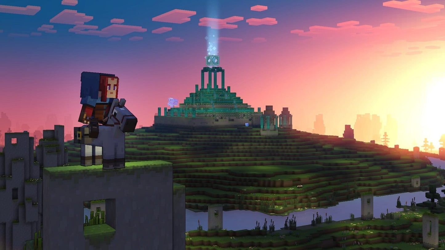 IGDB screenshot: Minecraft: Legends - Deluxe Edition (1)