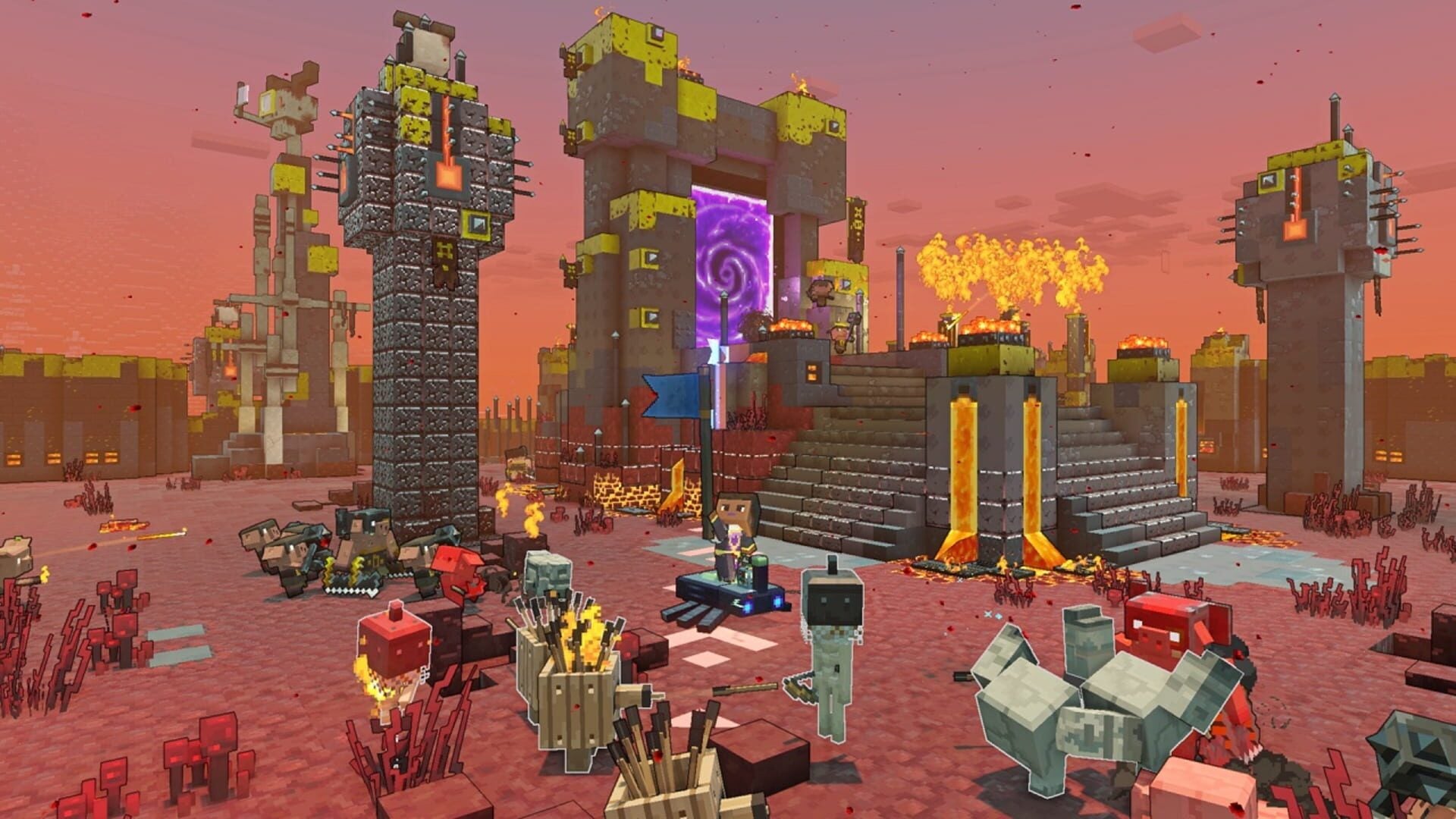 IGDB screenshot: Minecraft: Legends - Deluxe Edition (6)