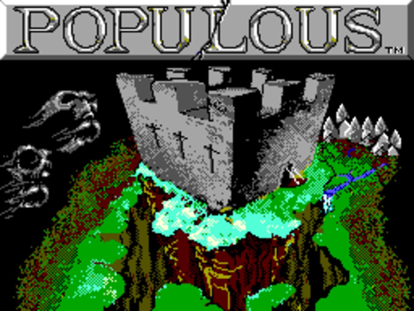 IGDB screenshot: Populous (1)