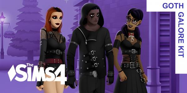 The Sims 4 Goth Galore Kit (PC) - Electronic arts Klíč