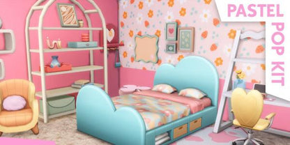 The Sims 4 Pastel Pop Kit  DLC (PC) - Electronic arts Klíč