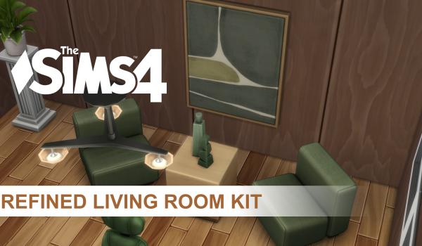 The Sims 4 Refined Living Room Kit (PC) - Electronic arts Klíč
