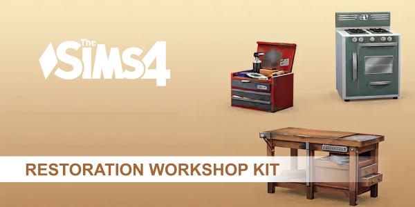 The Sims 4 Restoration Workshop Kit (PC) - Electronic arts Klíč