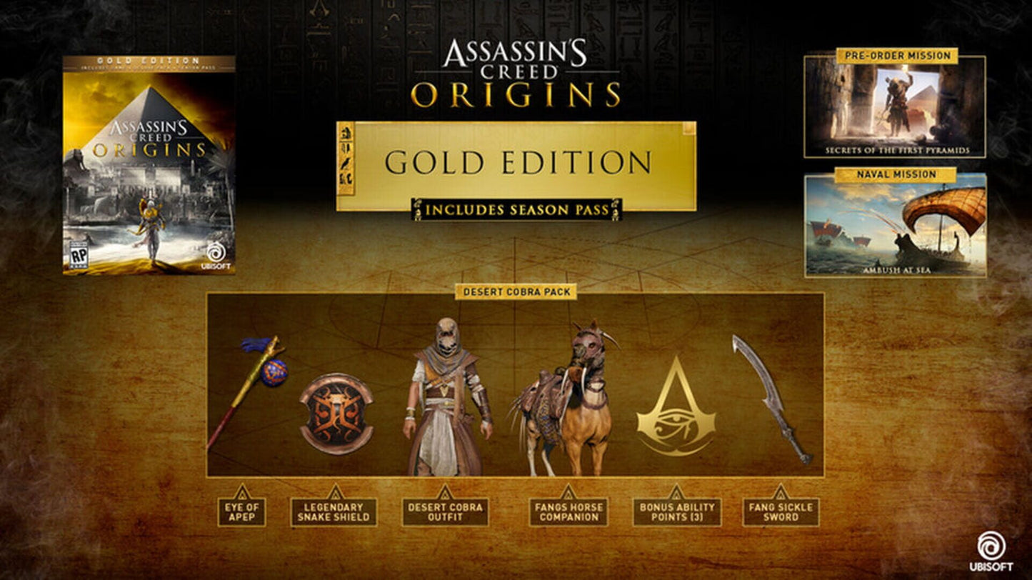 IGDB screenshot: Assassin's Creed: Origins - Gold Edition (2)