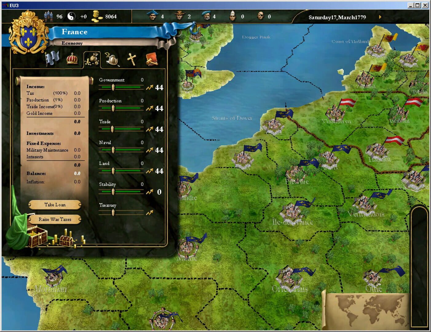 IGDB screenshot: Europa Universalis III (5)