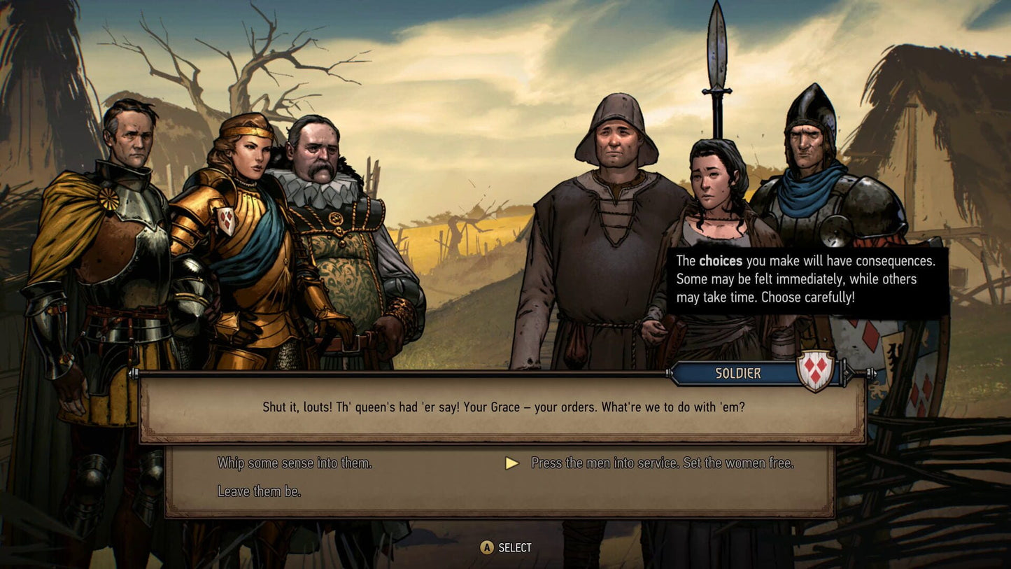 IGDB screenshot: Thronebreaker: The Witcher Tales (5)
